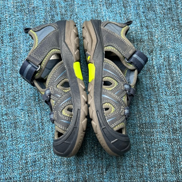 Merrell Kid's Hydro Sandals In Blue Green - Picture 4 of 7